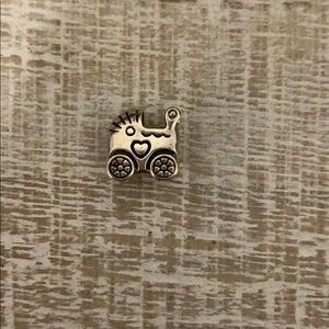 Pandora baby carriage charm